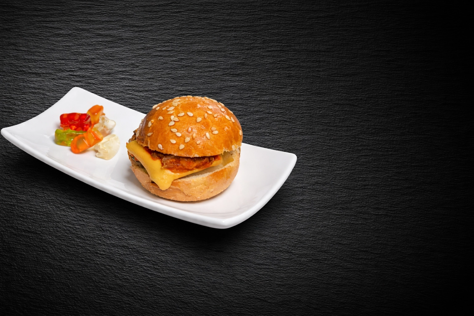 Mini Brioche Cheeseburger